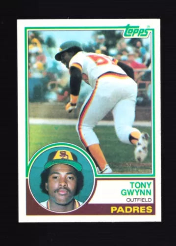 1983 Topps Tony Gwynn San Diego Padres #482 Rookie RC VERY SHARP CARD LOOK ⭐ XX