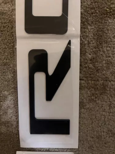 3D Tailgate Insert Letter Emblem for Chevrolet Silverado 1500 2500HD 2019-2023