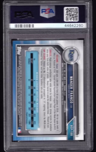 2019 BOWMAN CHROME 1ST PROSPECT #100 PSA 10 WANDER FRANCO Rookie RC FAST SHIP