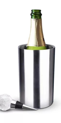 Wine Chiller Bucket-No Ice Wine Bucket for Single Bottle. White Wine Bottle Chil