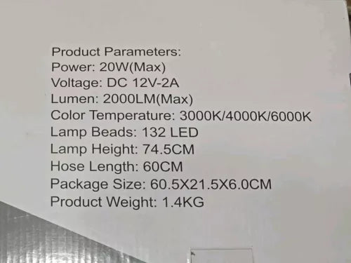 LED Desk Lamp with Clamp - Eye-Caring Dimming Desk Light with Flexible Gooseneck