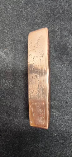 4.3 Pound .999 Copper Bullion Ingot Bar 👏 Handmade & High Polished 📈 5”x3”x1”