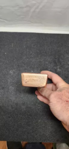 4.3 Pound .999 Copper Bullion Ingot Bar 👏 Handmade & High Polished 📈 5”x3”x1”