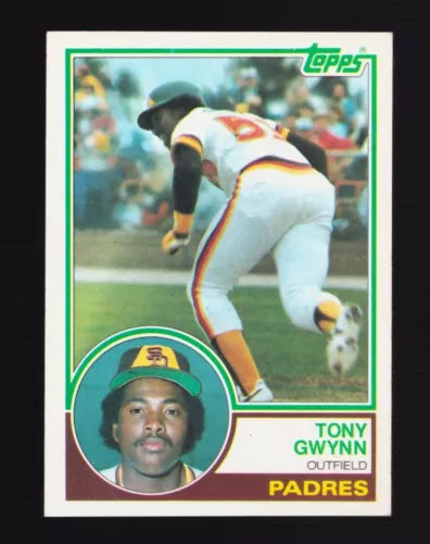 1983 Topps Tony Gwynn San Diego Padres #482 Rookie RC VERY SHARP CARD LOOK ⭐ ZZ