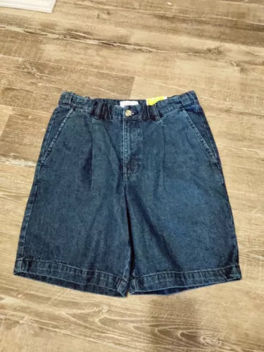 Women's Croft & Barrow Classic Fit Stretch Denim Shorts Sz 30 Waist