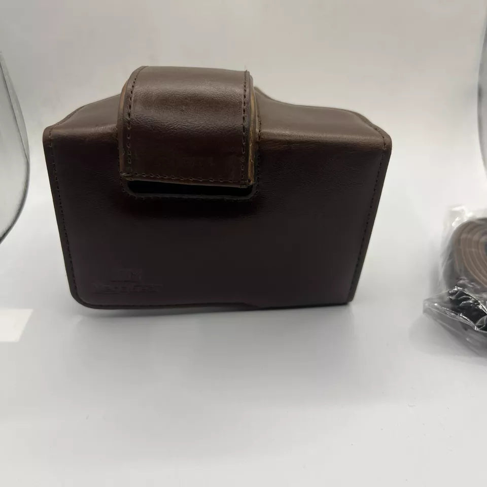 Canon BAG For Canon EOS M50 - M5 Brown Leather Case in Mint Condition