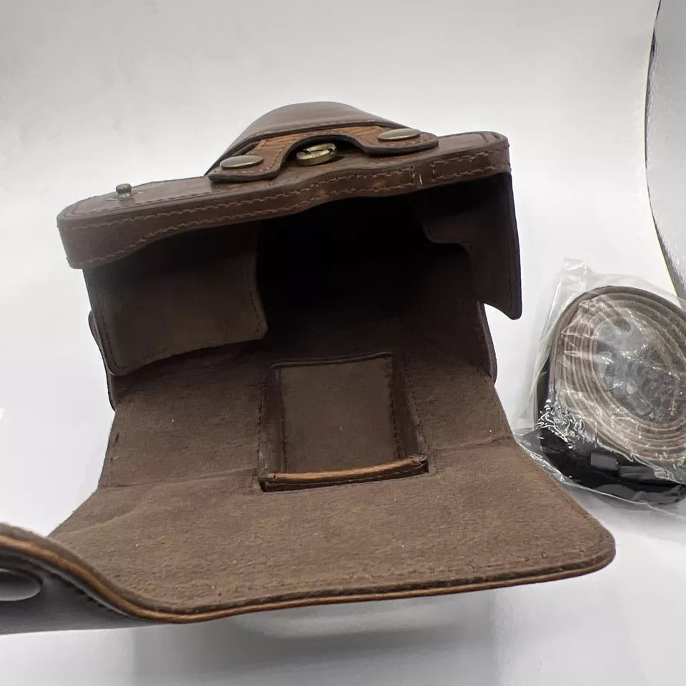 Canon BAG For Canon EOS M50 - M5 Brown Leather Case in Mint Condition