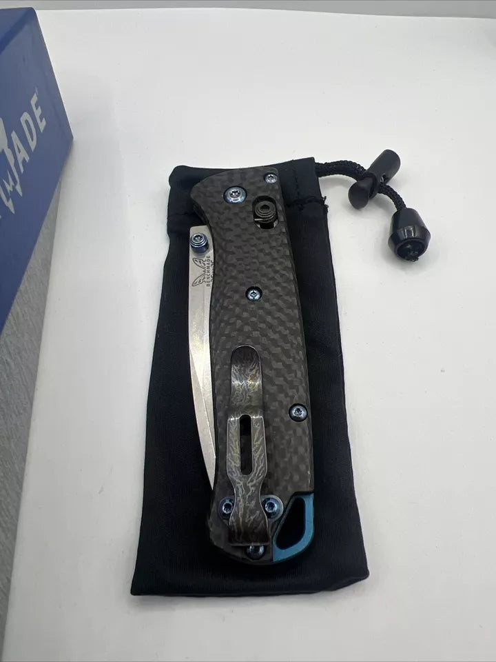 Benchmade Knive Bugout 535-3 CPM-S90V  Carbon Fiber Pocket Knife 🇺🇸Modified
