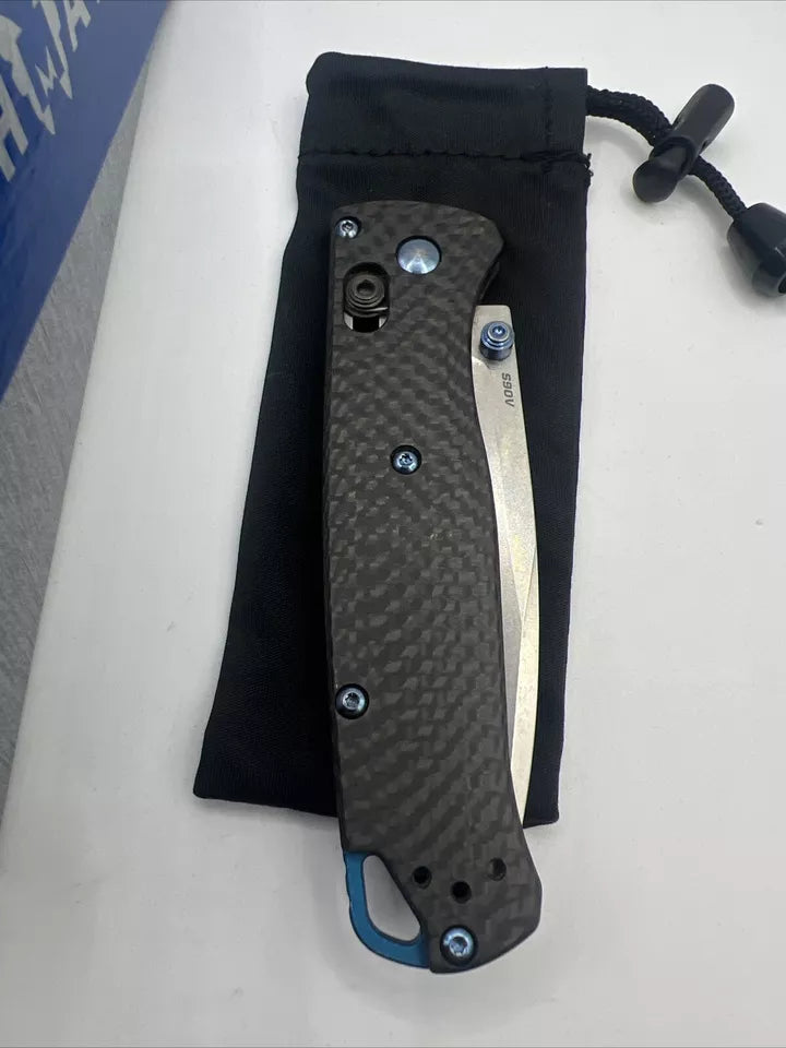 Benchmade Knive Bugout 535-3 CPM-S90V  Carbon Fiber Pocket Knife 🇺🇸Modified