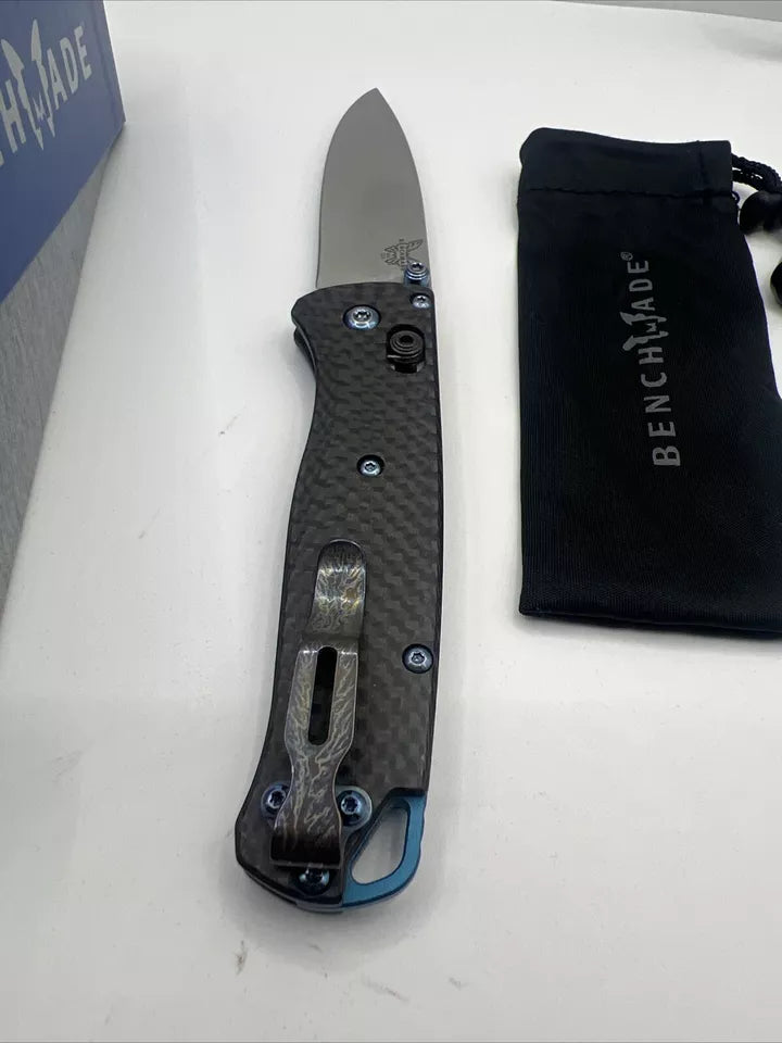 Benchmade Knive Bugout 535-3 CPM-S90V  Carbon Fiber Pocket Knife 🇺🇸Modified