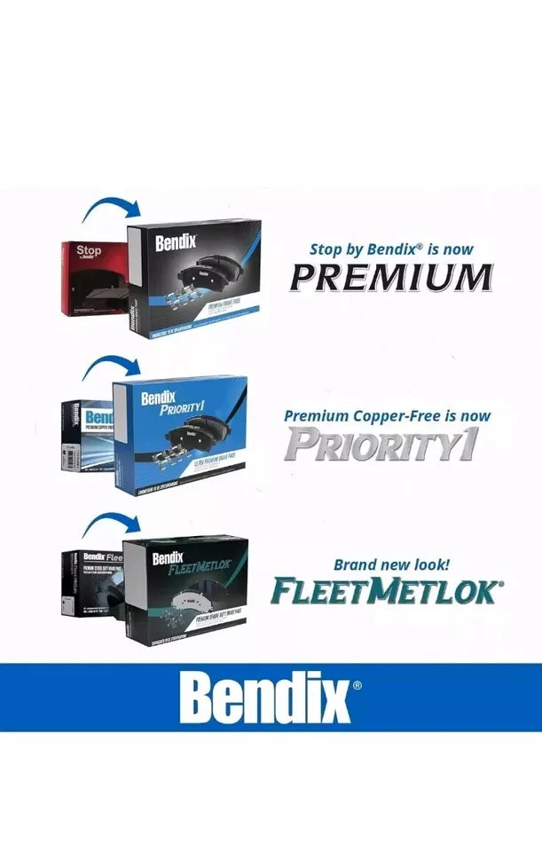 Bendix CFC1506 BENDIX Premium Copper-Free For 10-14 Acura Honda Accord TSX