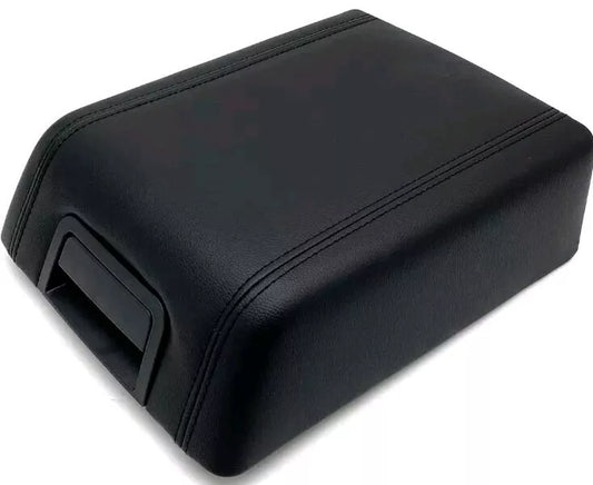 Black Center Console Armrest Lid Cover Kit w/Latch for F-150 Mark LT 04-08 GE...
