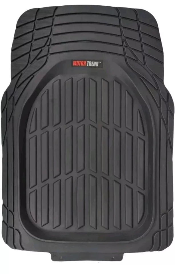 Black Heavy Duty Rubber Car Floor Mats