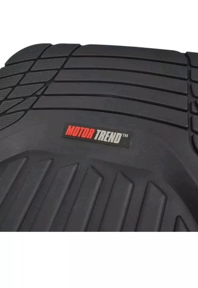 Black Heavy Duty Rubber Car Floor Mats